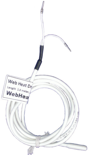 WebHeat Kabel Drain 6 230V 6m 300W -70°C tot 200°C