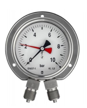 SES International Manometer 375/3- -1/30 bar olie verschildruk