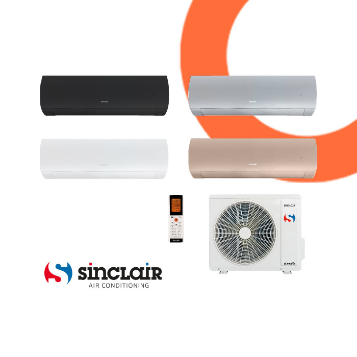 Airconditioners: overzicht series Sinclair