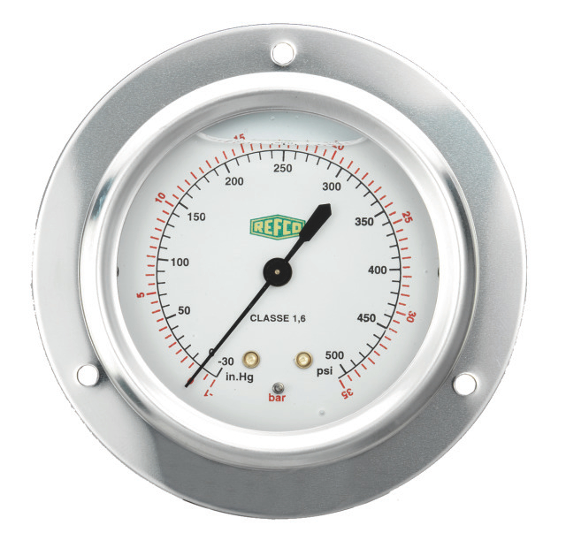 REFCO Manometer ++MR-345-DS-35++ 63mm stainless 1/4" SAE