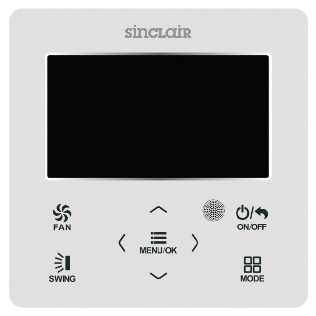 Sinclair Multi Variable 4-weg cassette MV-C24BI 7,1/8,0kW + paneel