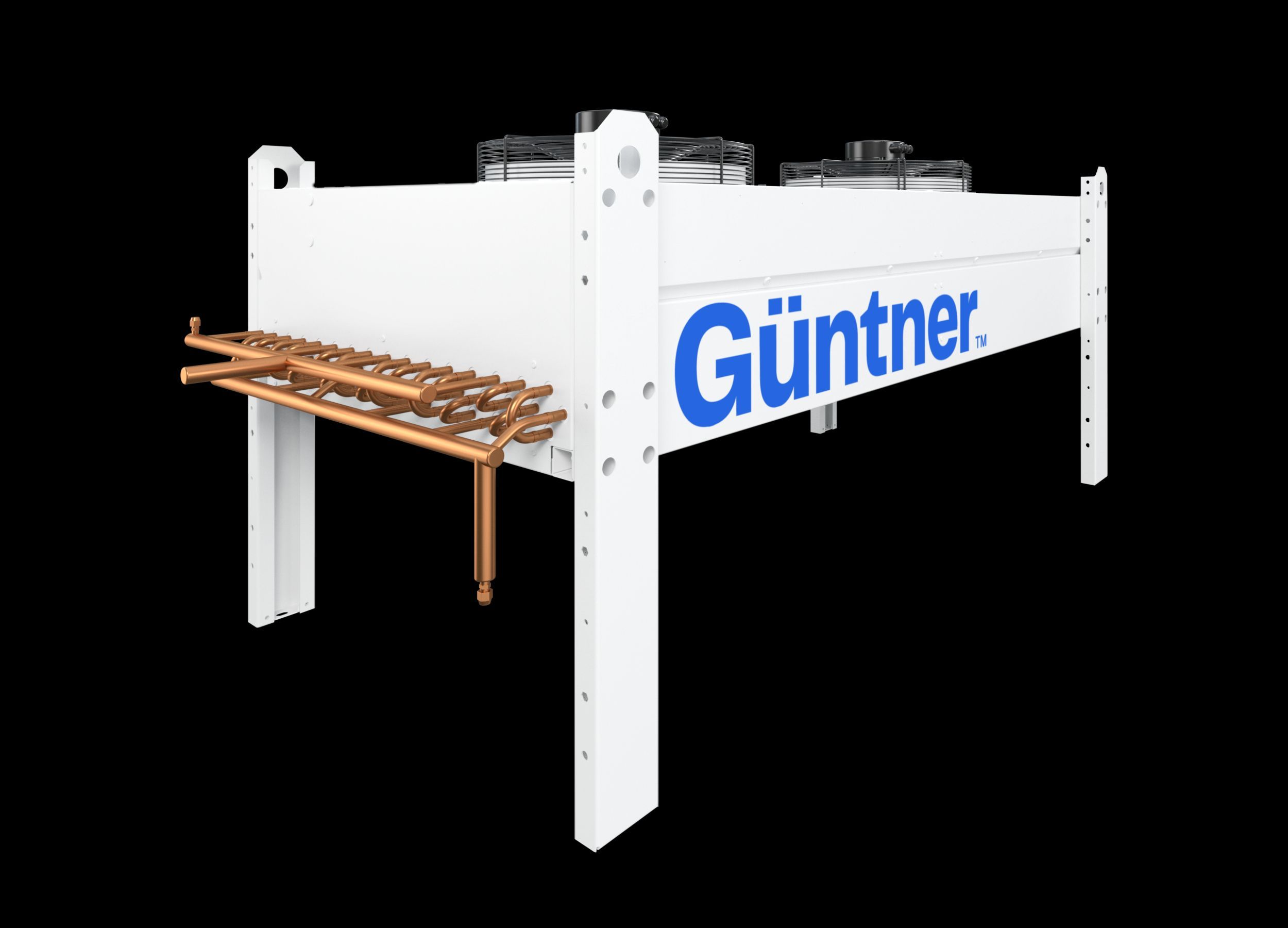 Güntner Condensor GCHC RD 050.2/12-44-4239795M incl. schakelaar en bedrading