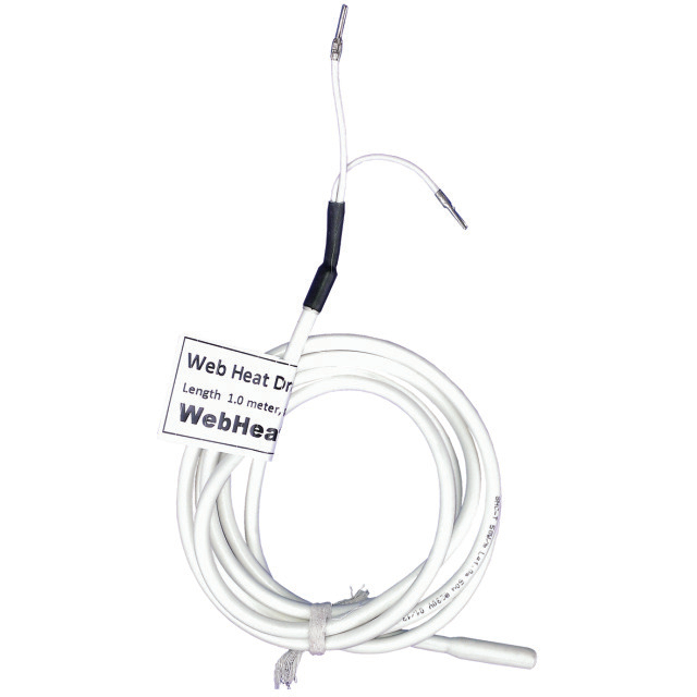 WebHeat Kabel Drain 3 230V 3m 150W -70°C tot 200°C